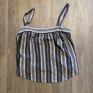 Cropped Striped Tank